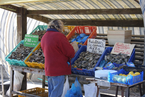 le prix des huîtres de Cancale